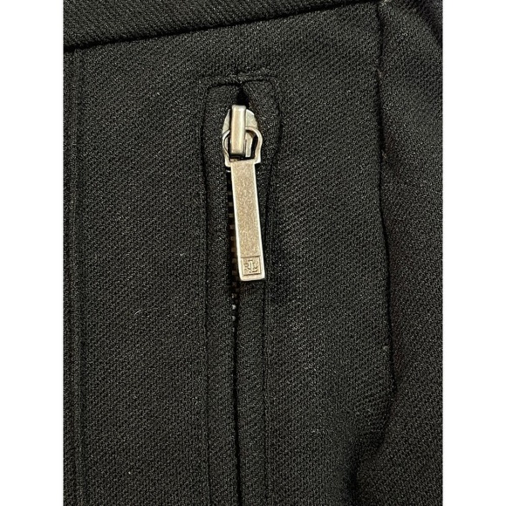 Lauren Ralph Lauren Black Dress Pants Zipper Pocket‎ Rayon Blend Regular Sz. 4 - Picture 5 of 7